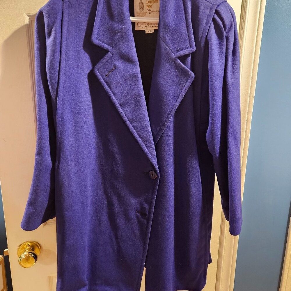 Vintage London Fog Ladies Wool Jacket Size 14